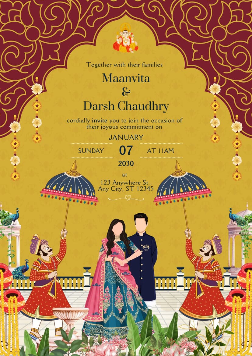 Wedding Invite 019